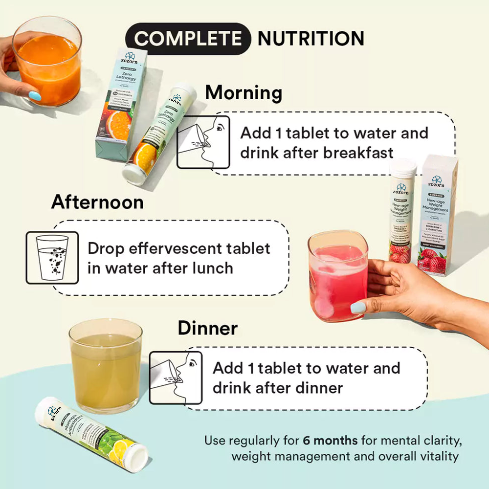 ZOZORN Complete Nutrition Combo